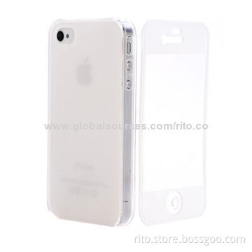 New TPU Cover Case with Screen Cover for iPhone 5/5s